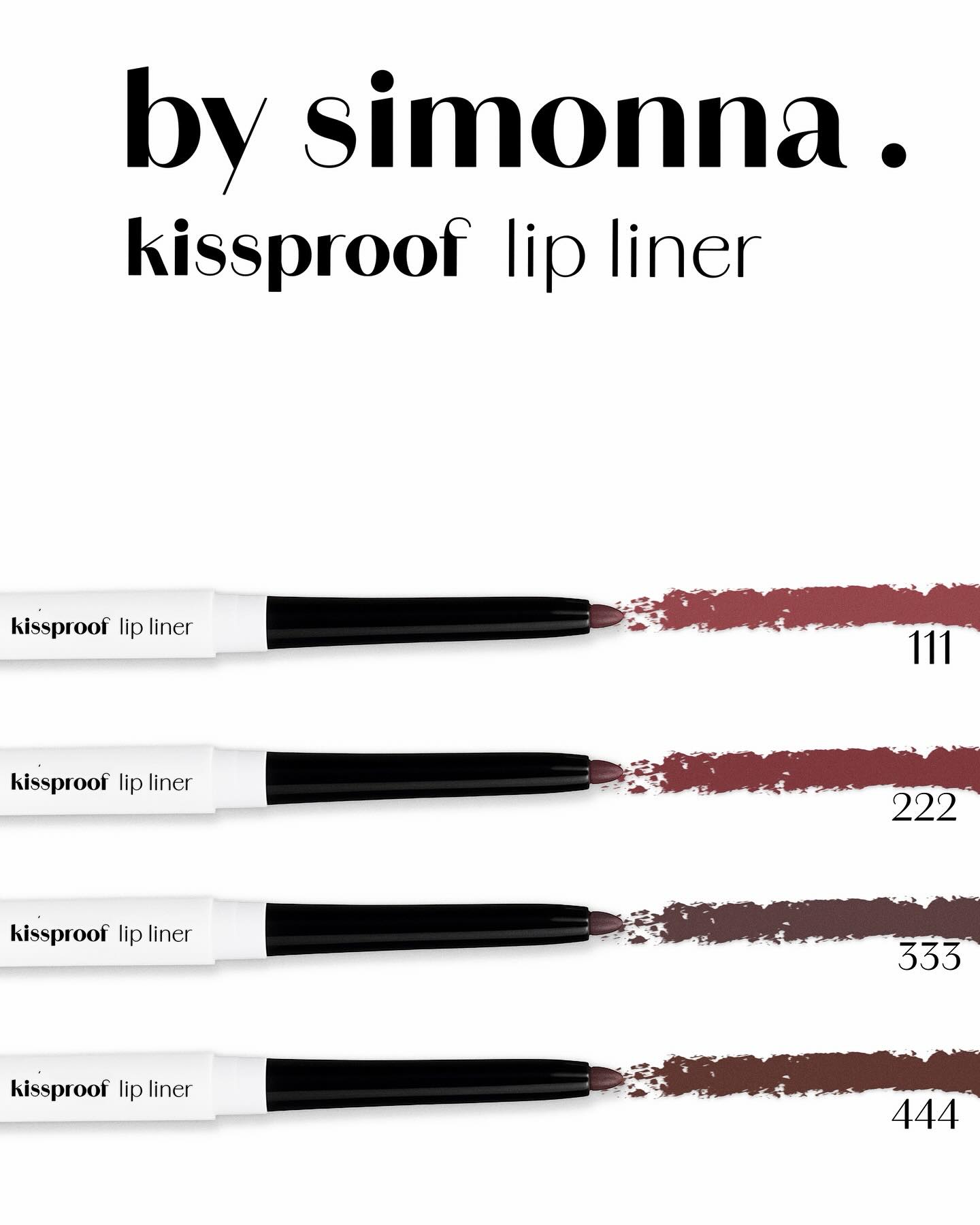 Kissproof Lip Liner Collection