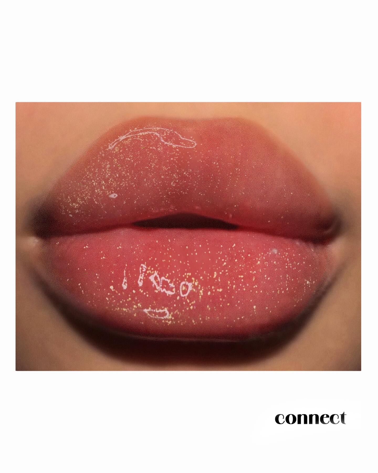 Connect — lip close-up